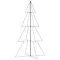 vidaXL Vianočný stromček, kužeľ, 360 LED, dovnútra aj von 143x250 cm