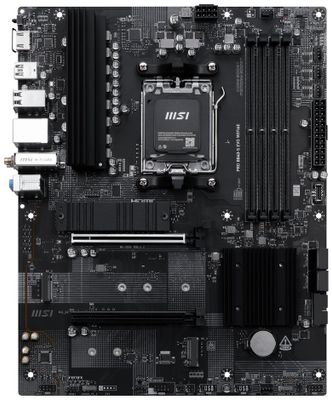 MSI PRO B840-S EVO WIFI6E / AMD B840 / AM5 / 4x DDR5 / 3x M.2 / HDMI / ATX