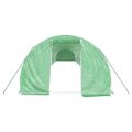 vidaXL Fóliovník s oceľovým rámom zelený 54 m² 18x3x2 m