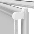 vidaXL roleta zatemnenie svetlo šedá 160x230 cm Šírka látky 156,6cm