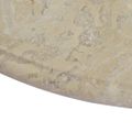 vidaXL Stolová doska krémová Ø60x2,5 cm mramor