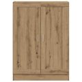vidaXL Knižnica dub artisan 82,5x30,5x115 cm kompozitné drevo