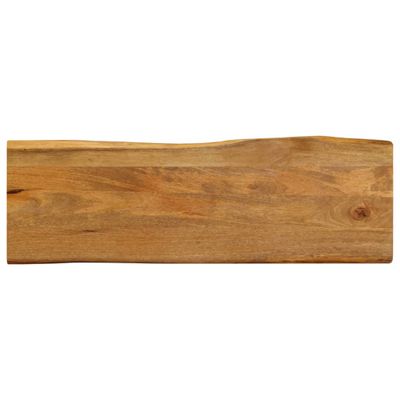 vidaXL Stolová doska 120x40x2,5 cm živý okraj masívny mangovník