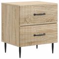 vidaXL Nočný stolík Dub sonoma 43 x 34,5 x 47,5 cm Kompozitné drevo