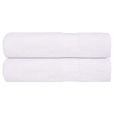 vidaXL Utierky na ruky FROGN 2 ks biele 50x100 cm 360 g/m²