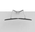 Neomounts DS70-250SL2 Neomounts NEXT Slim Desk Mount, double display (topfix clamp/grommet), silver Držák, VESA, stolní, pro 2 ploché/zakrivené monitory, úhloprícka 17–32", náklon 90°, otácení 180°, rotace 360°, nosnost 18kg, str