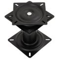 vidaXL Podstavec na sedadlo do člna, otočný o 360°, oceľ