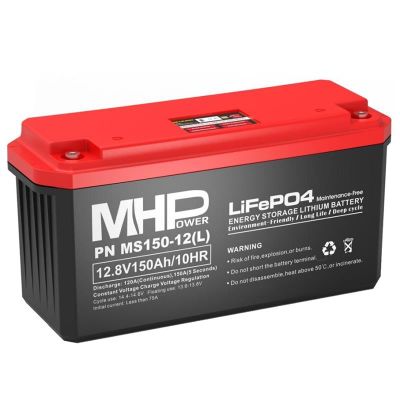 Baterie LiFePO4 12,8 V 150 Ah MHPower MS150-12(L) LC5-M8