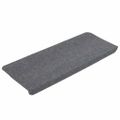 vidaXL Samolepiace nášľapy na schody 15 ks 65x24,5x3,5 cm sivé