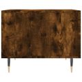 vidaXL Konferenčné stolíky 2 ks dymový dub 50x50x40cm kompozitné drevo