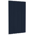 vidaXL Strešný panel 36 ks Antracitová 80 x 45 cm Pozinkovaná oceľ
