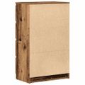 VidaXL Príborník Old Wood 60x35x98,5 cm Engineered Wood