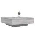 vidaXL Konferenčný stolík sivý sonoma 100x100x31 cm kompozitné drevo