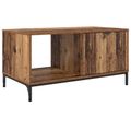 vidaXL Konferenčný stolík Staré drevo 90 x 49 x 46 cm Kompozitné drevo