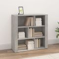 vidaXL Komoda betónovo sivá 80x30x80 cm spracované drevo