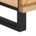 vidaXL Komoda 60x34x75 cm, surový mangový masív