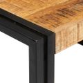 vidaXL Kúpeľňová polica Hnedá 80 x 50 x 23 cm Pevné drsné mango drevo