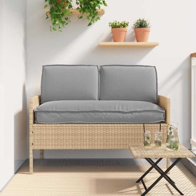 vidaXL Sada vankúšov 3 pcs Sivá Oxfordská látka