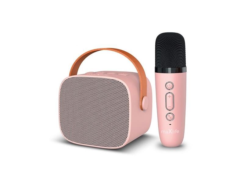 Karaoke set MAXLIFE MXKS-100 Pink