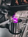 Aroma difuzor Car Flame do auta čierny 100ml, USB-C, do držiaka na pitie SIXTOL