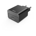 HAMA Rýchla nabíjačka, USB-C, PD, 20W, čierna