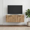 vidaXL Nástenná TV skrinka 78,5 x 31 x 30 cm Dub artisan