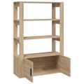 vidaXL Komoda dub sonoma 80x30x119,5 cm spracované drevo