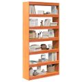 vidaXL Knižnica/deliaca stena 100x35x199,5 cm borovicový masív