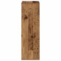 vidaXL Servírovacia skriňa so zásuvkou Staré drevo 35 x 32 x 99,5 cm