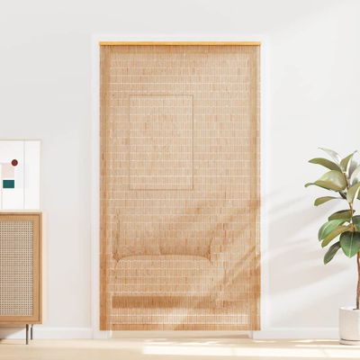 vidaXL Záves proti hmyzu do dverí, bambus 120x220 cm