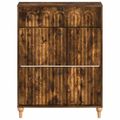 vidaXL Skriňa na topánky ALKMAAR 78 x 24 x 103 cm Kompozitné drevo