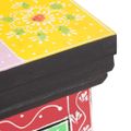 vidaXL Skrinka pod umývadlo Hnedá 60 x 35 x 55 cm Masívne mango drevo