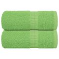 vidaXL Utierky na umývanie FROGN 2 ks jablkovo zelené 30x30 cm 360 g/m²
