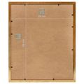 vidaXL Fotorámiky na stenu , koláž 3 ks, zlaté 50x60 cm, MDF
