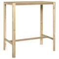 vidaXL Barový stôl 110x60x110 cm impregnovaná borovica