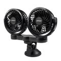 Ventilátor do auta s prísavkou 2x4" 24V