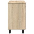 vidaXL Kozmetický stolík do kúpeľne Dub sonoma 60 x 35 x 60 cm
