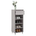 vidaXL Botník sivý dub sonoma 40x36x105 cm spracované drevo