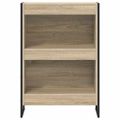 vidaXL Knižnica 60 x 30 x 86,5 cm Kompozitné drevo Sonoma