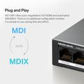 MERCUSYS MS106P, 6-Port 100 Mbps Desktop Switch