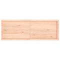 vidaXL Stolová doska 140x50x(2-6) cm neošetrený masív živé hrany