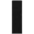 vidaXL Stojan na rastliny 2 ks Čierny dub 25 x 25 x 80 cm