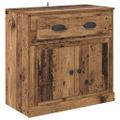 vidaXL Komody 2 ks Staré drevo 70 x 35,5 x 67,5 cm Kompozitné drevo