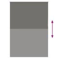 vidaXL Roleta Zatemnenie sivá 95x150 cm Šírka látky 90,7cm Polyester