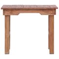 vidaXL Koncový stolík 70x35x60 cm mahagónový masív