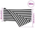 vidaXL Tieniaca sieť antracitovo-biela 1,2x50 m HDPE 75 g/m²