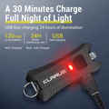 KLARUS Mi2 Black baterka na kľúče 40 lm, batéria 120 mAh, USB, čierna