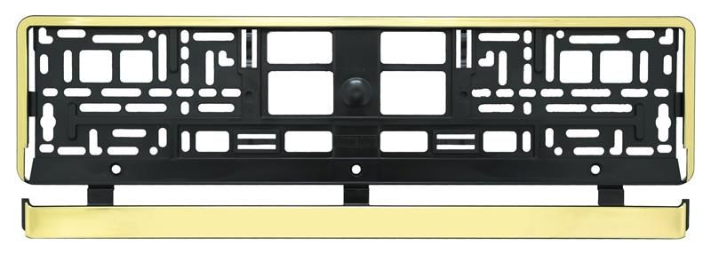 Podložka pod SPZ GOLD STRIP