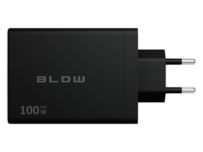 BLOW 76-031 USB nabíjačka 4x USB-C PD 100 W GAN, čierna BLOW 76-031 USB nabíječka 4x USB-C PD 100 W GAN, černá