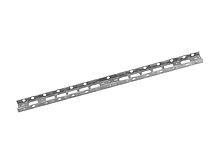 Vertikálny vyväzovací žľab 42U kovový pozink 120x50mm, VVZ-KOV-42